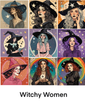 x CLIP ART - Witchy Women